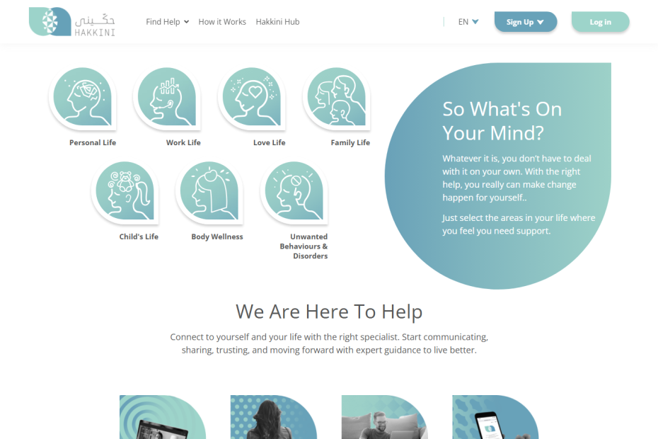 User-friendly mental health platform designed and developed by CodingFlock featuring global mental health specialists.